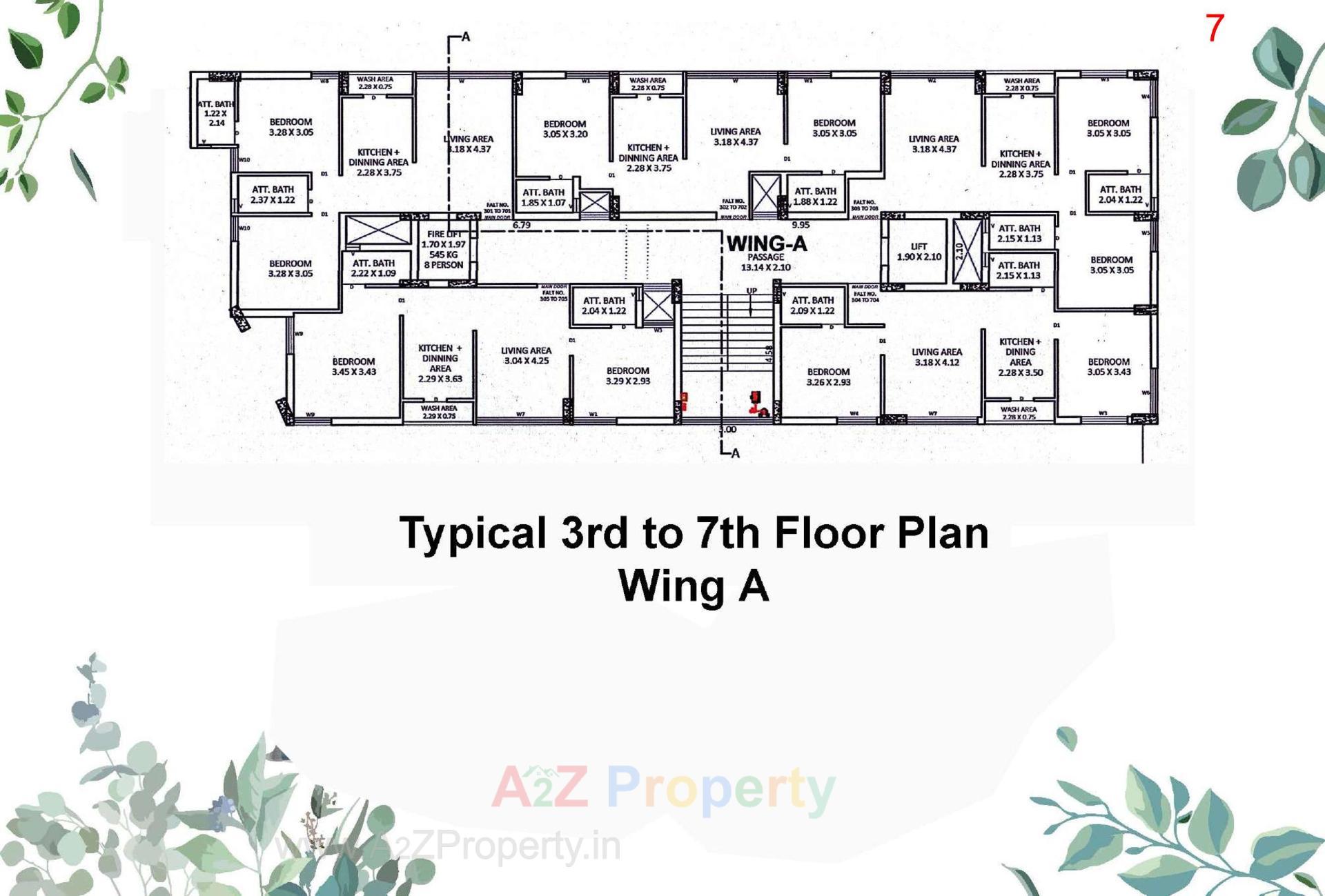 Layout of real estate project Pramukh Darshan located at Rajkot, Rajkot, Gujarat