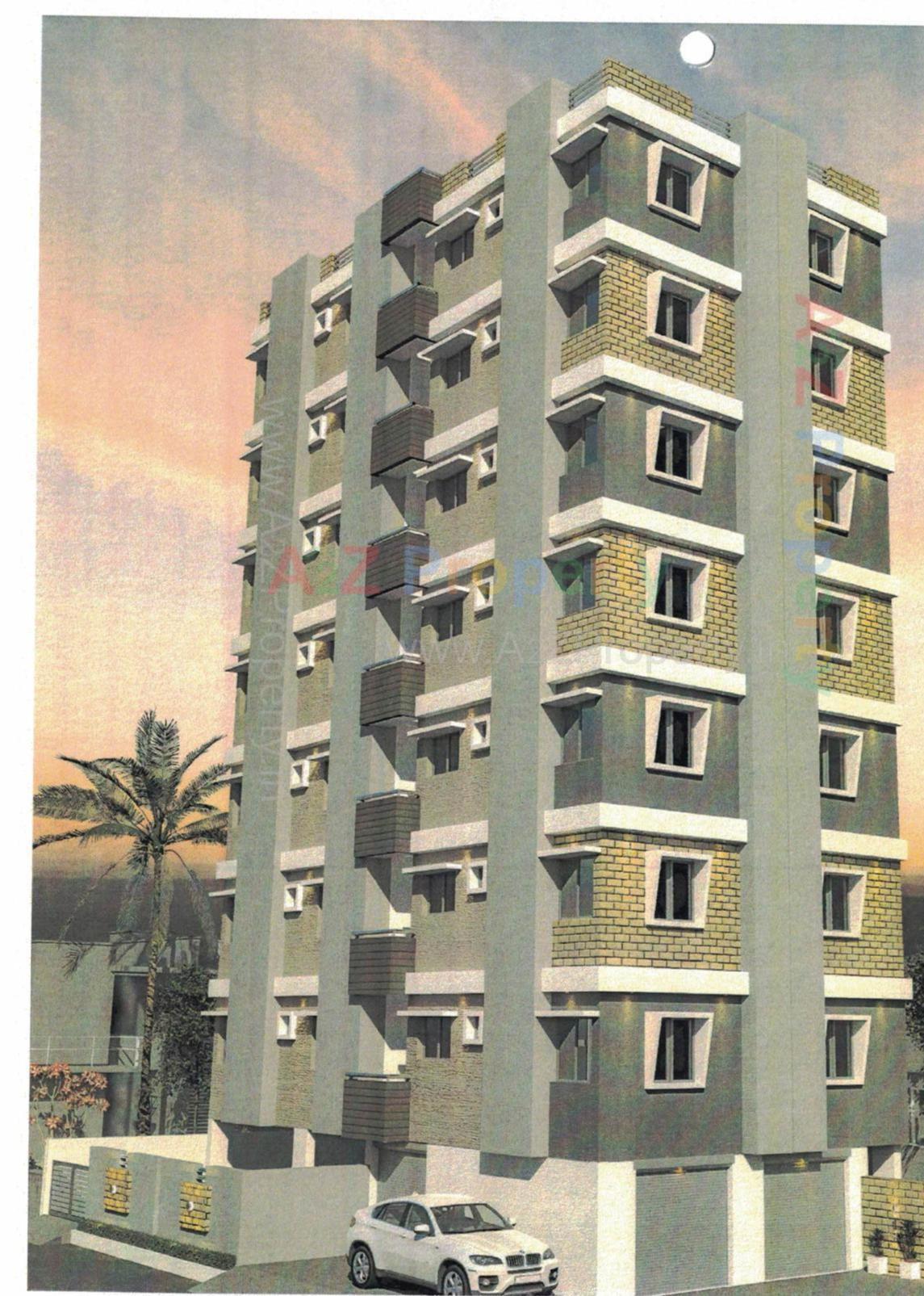 3D Elevation of real estate project Pramukh Villa located at Rajkot, Rajkot, Gujarat