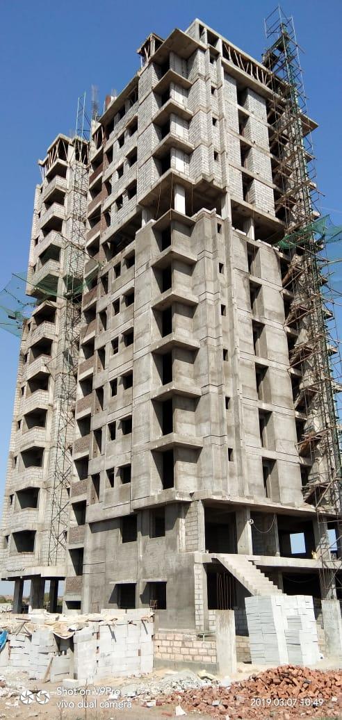 123820_const of real estate project Prashanti Heights located at Munjka, Rajkot, Gujarat
