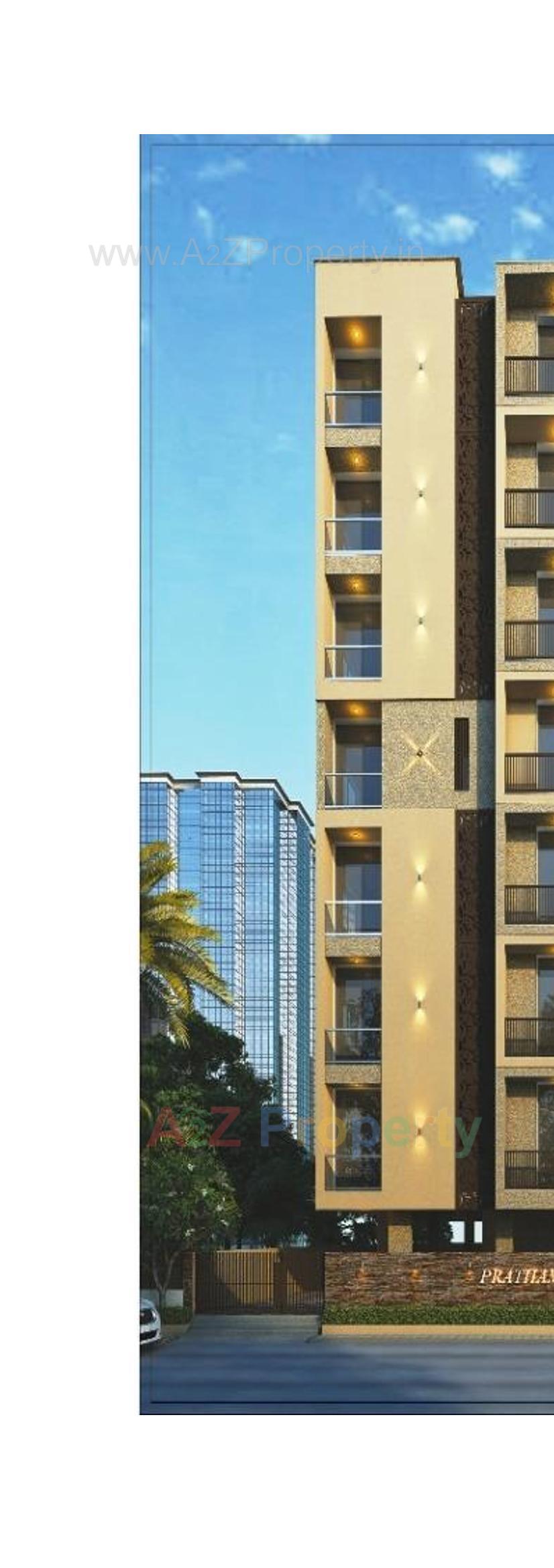 3D Elevation of real estate project Pratham Prime located at Rajkot, Rajkot, Gujarat