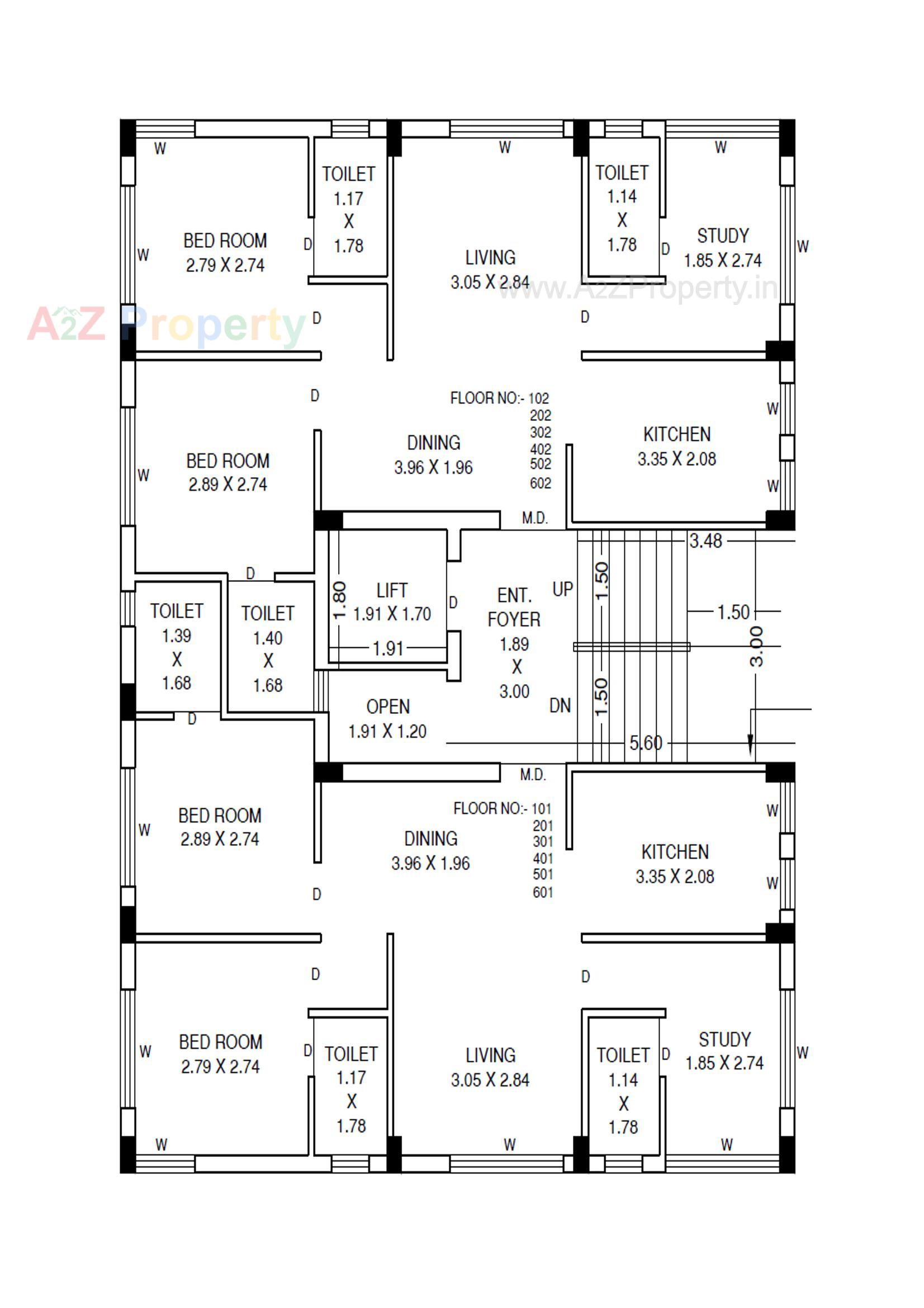 Layout of real estate project Pratham Prime located at Rajkot, Rajkot, Gujarat