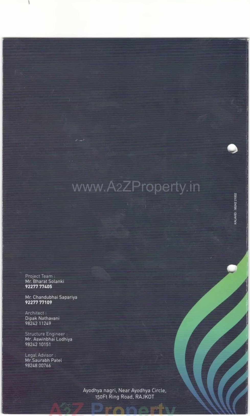  of real estate project Pratishtha located at Madhapar, Rajkot, Gujarat