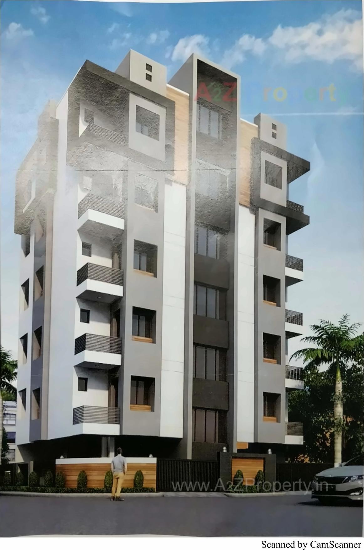 3D Elevation of real estate project Prem Sarita located at Rajkot, Rajkot, Gujarat