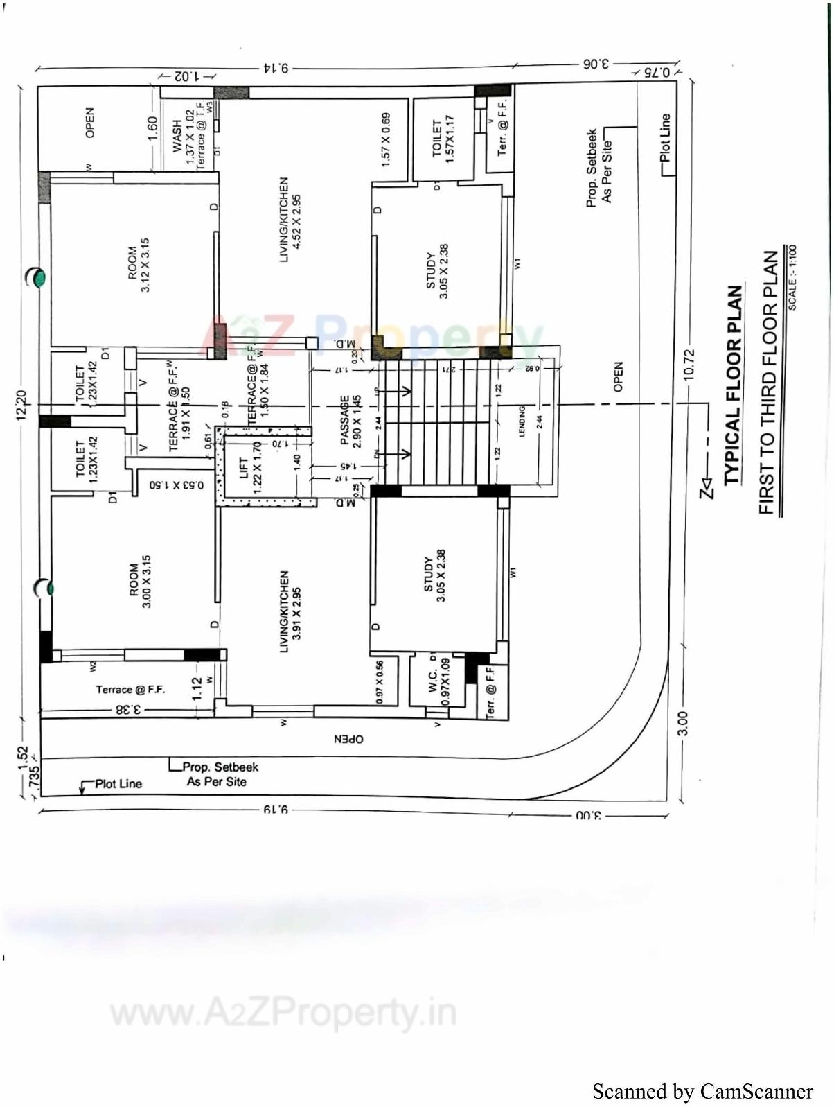 Layout of real estate project Prem Sarita located at Rajkot, Rajkot, Gujarat