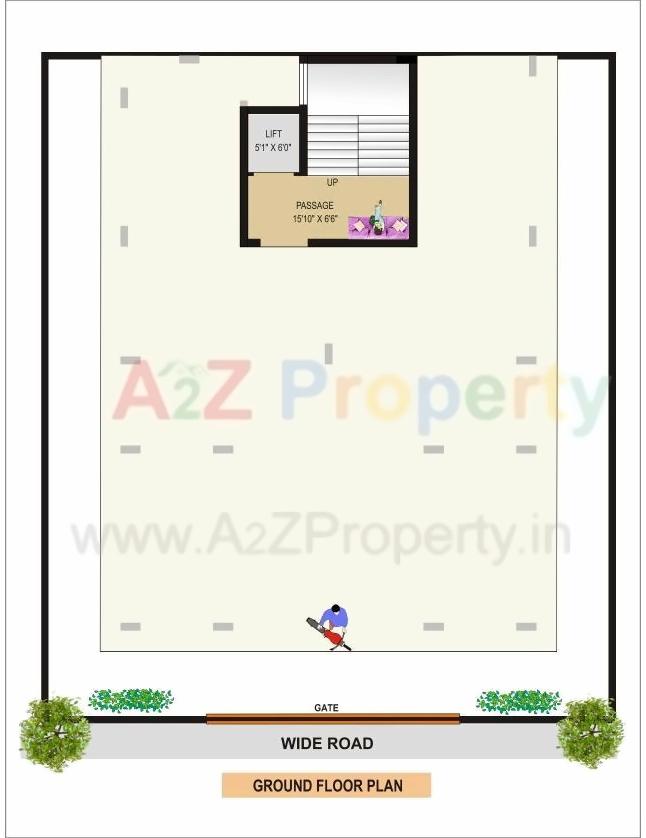 Layout of real estate project Premkunvar located at Rajkot, Rajkot, Gujarat