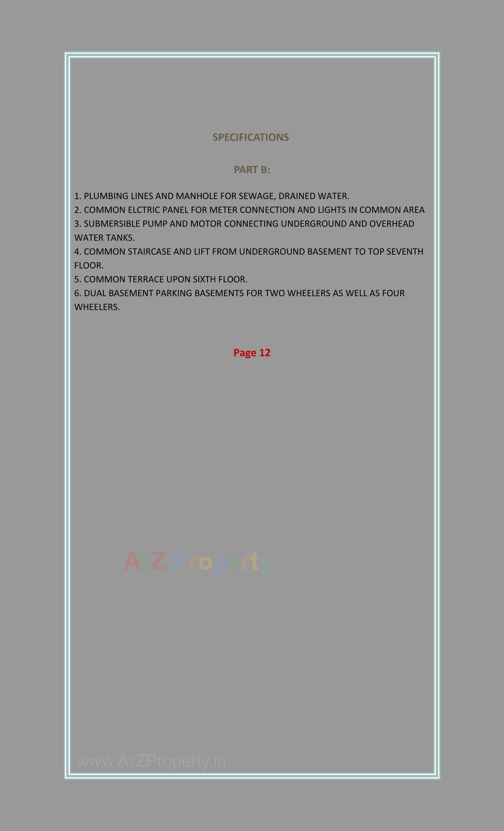  of real estate project Pride Signet located at Raiya-2, Rajkot, Gujarat