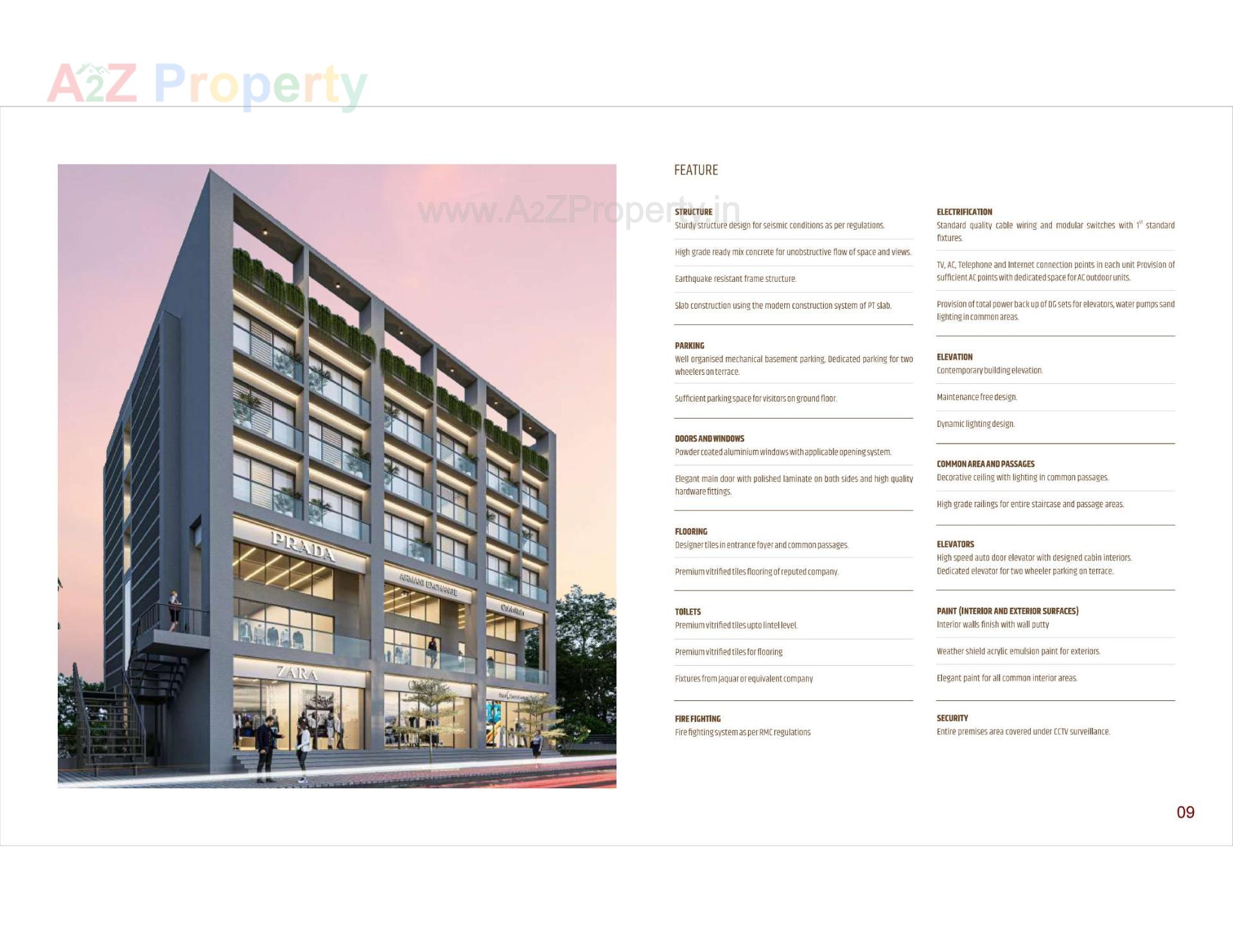  of real estate project Prism Square located at Rajkot, Rajkot, Gujarat