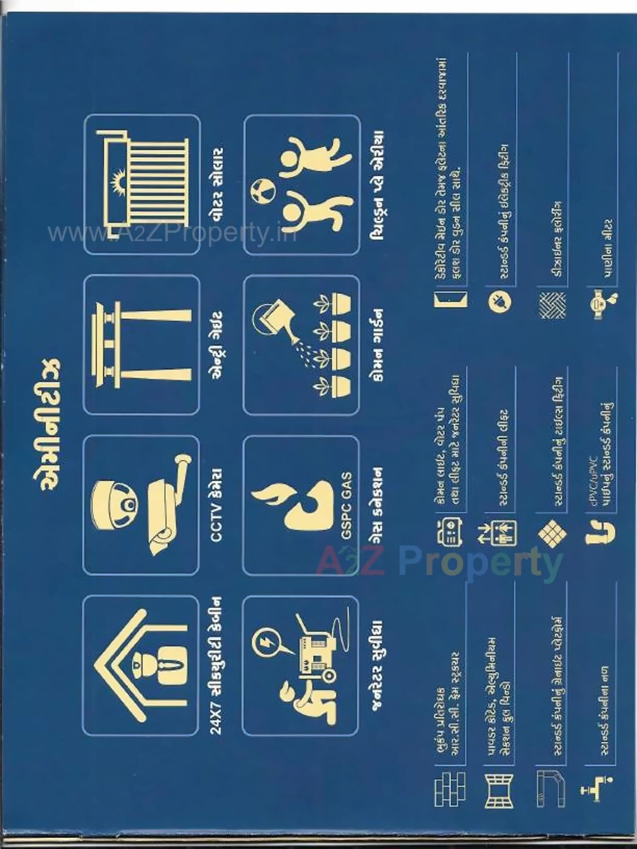  of real estate project Pushtivihar located at Kangashiyali, Rajkot, Gujarat