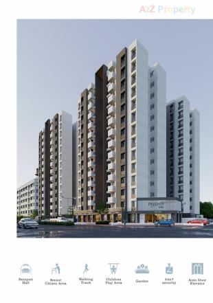 Elevation of real estate project Pusti Hills located at Kangashiyali, Rajkot, Gujarat