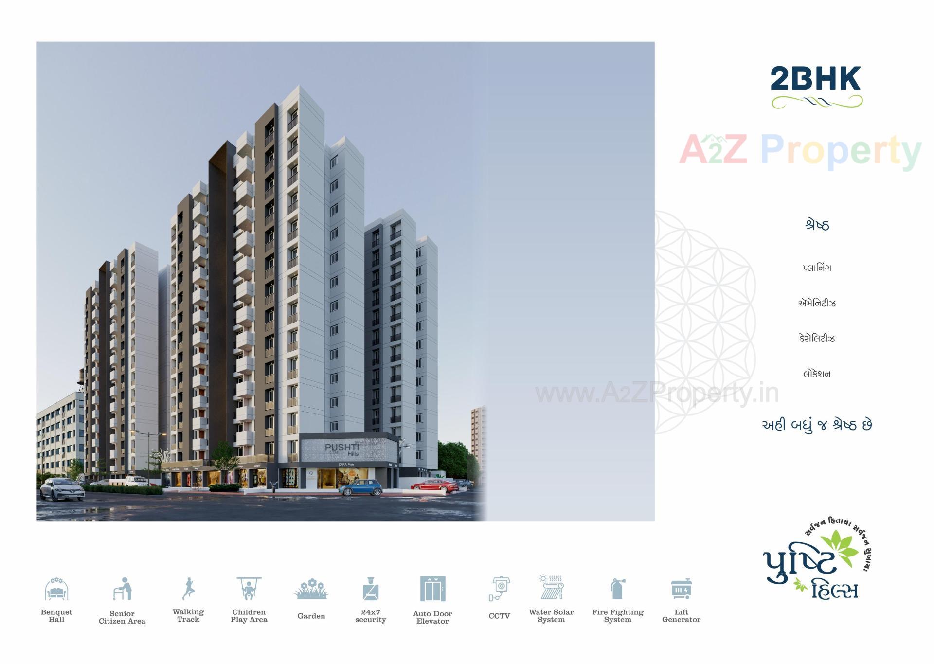  of real estate project Pusti Hills located at Kangashiyali, Rajkot, Gujarat