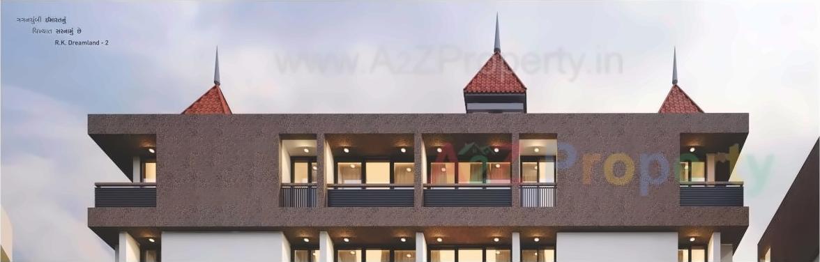 3D Elevation of real estate project R K Dreamland located at Rajkot, Rajkot, Gujarat