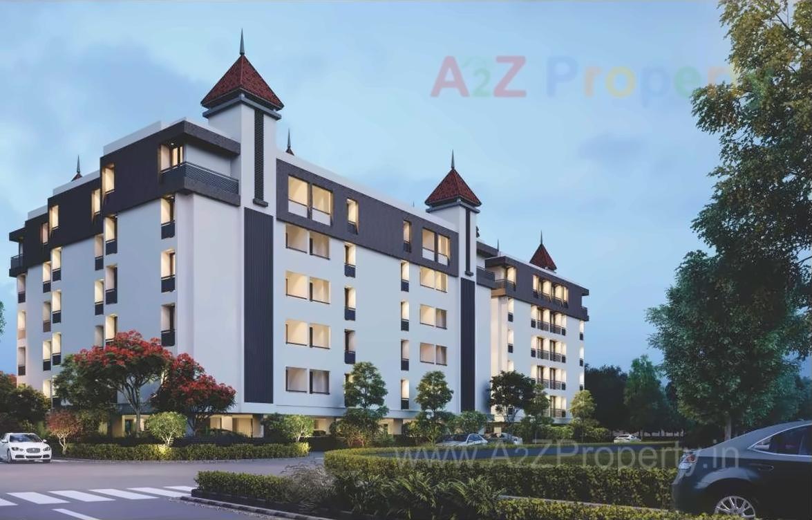 3D Elevation of real estate project R K Dreamland located at Rajkot, Rajkot, Gujarat