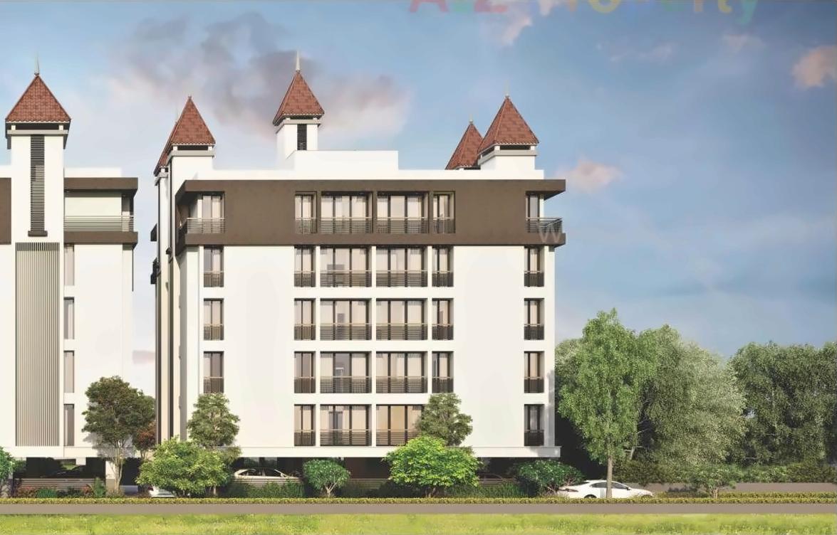 3D Elevation of real estate project R K Dreamland located at Rajkot, Rajkot, Gujarat