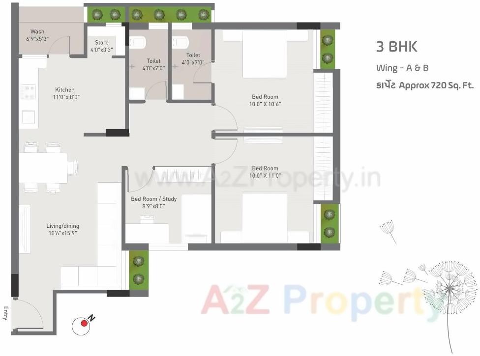 Layout of real estate project R K Dreamland located at Rajkot, Rajkot, Gujarat
