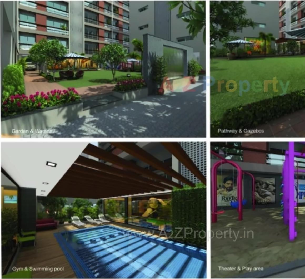 3D Elevation of real estate project R K Elegance located at Kankot, Rajkot, Gujarat