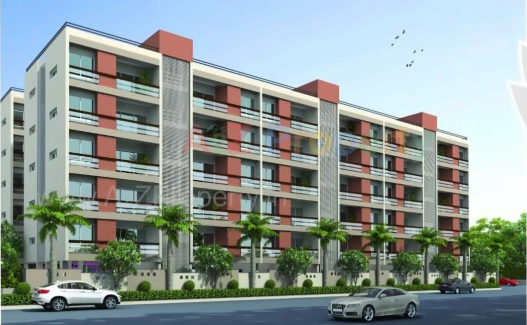 3D Elevation of real estate project R K Elegance located at Kankot, Rajkot, Gujarat