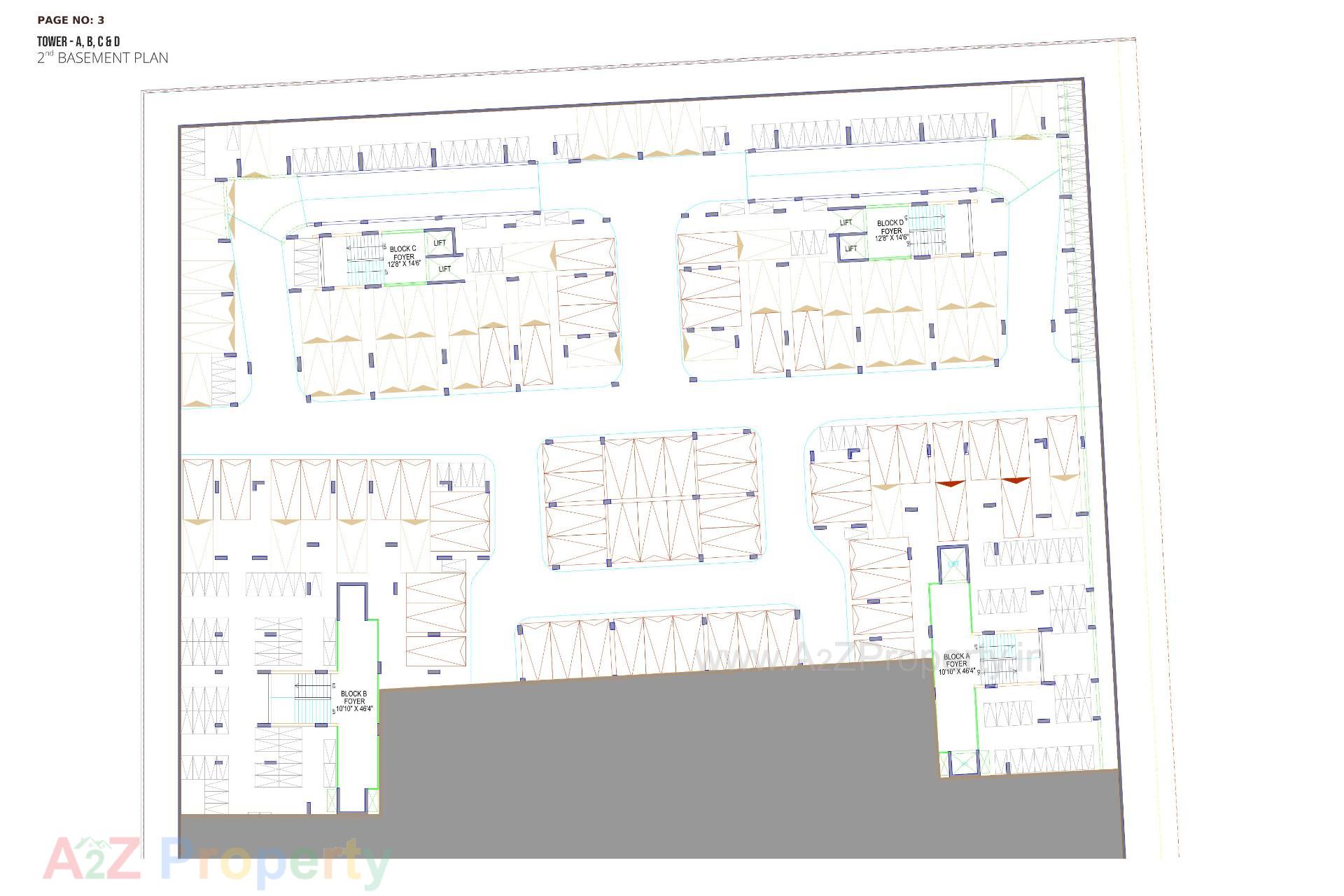 Layout of real estate project R K Highstreet located at Rajkot, Rajkot, Gujarat
