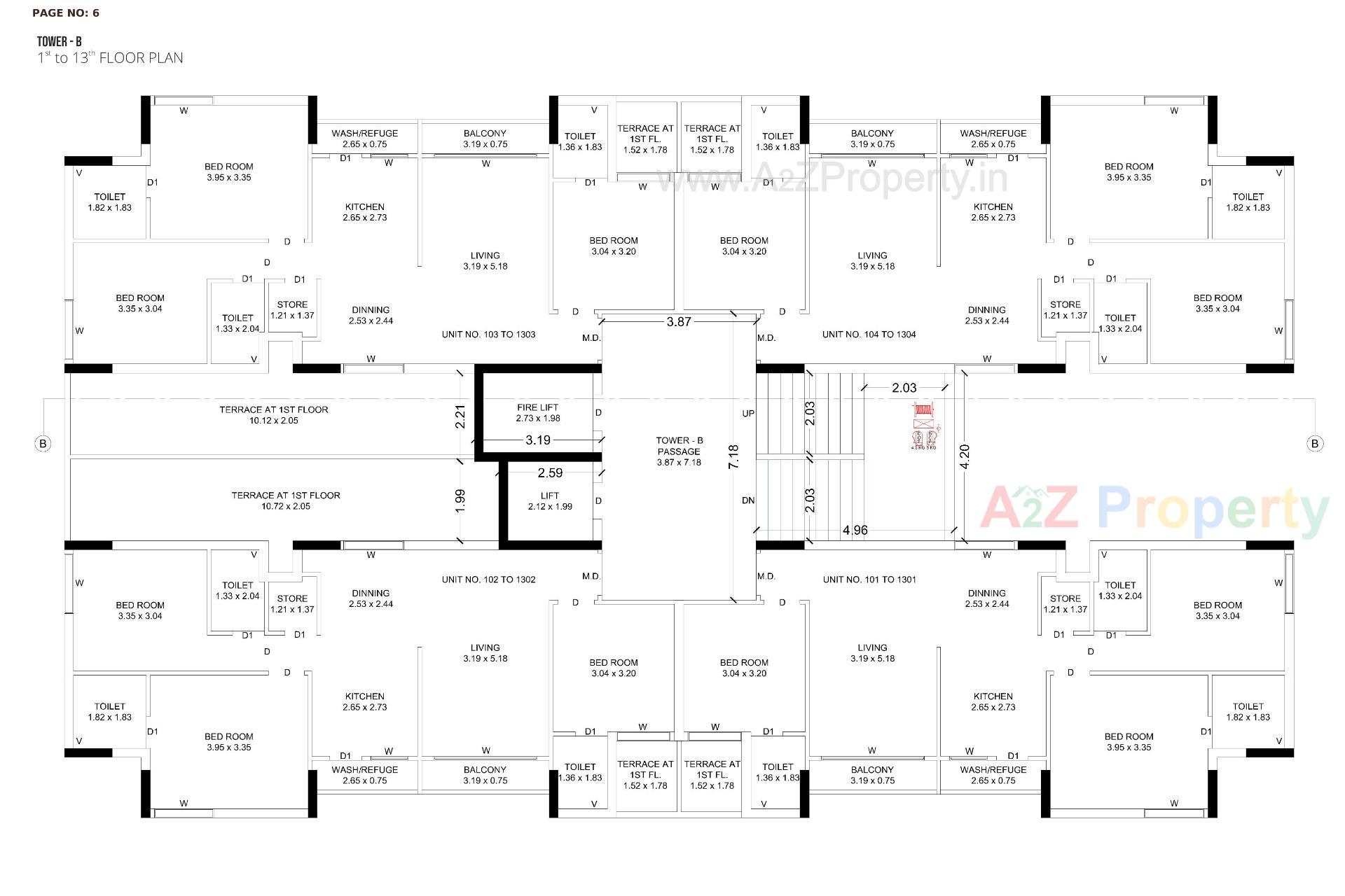 Layout of real estate project R K Highstreet located at Rajkot, Rajkot, Gujarat