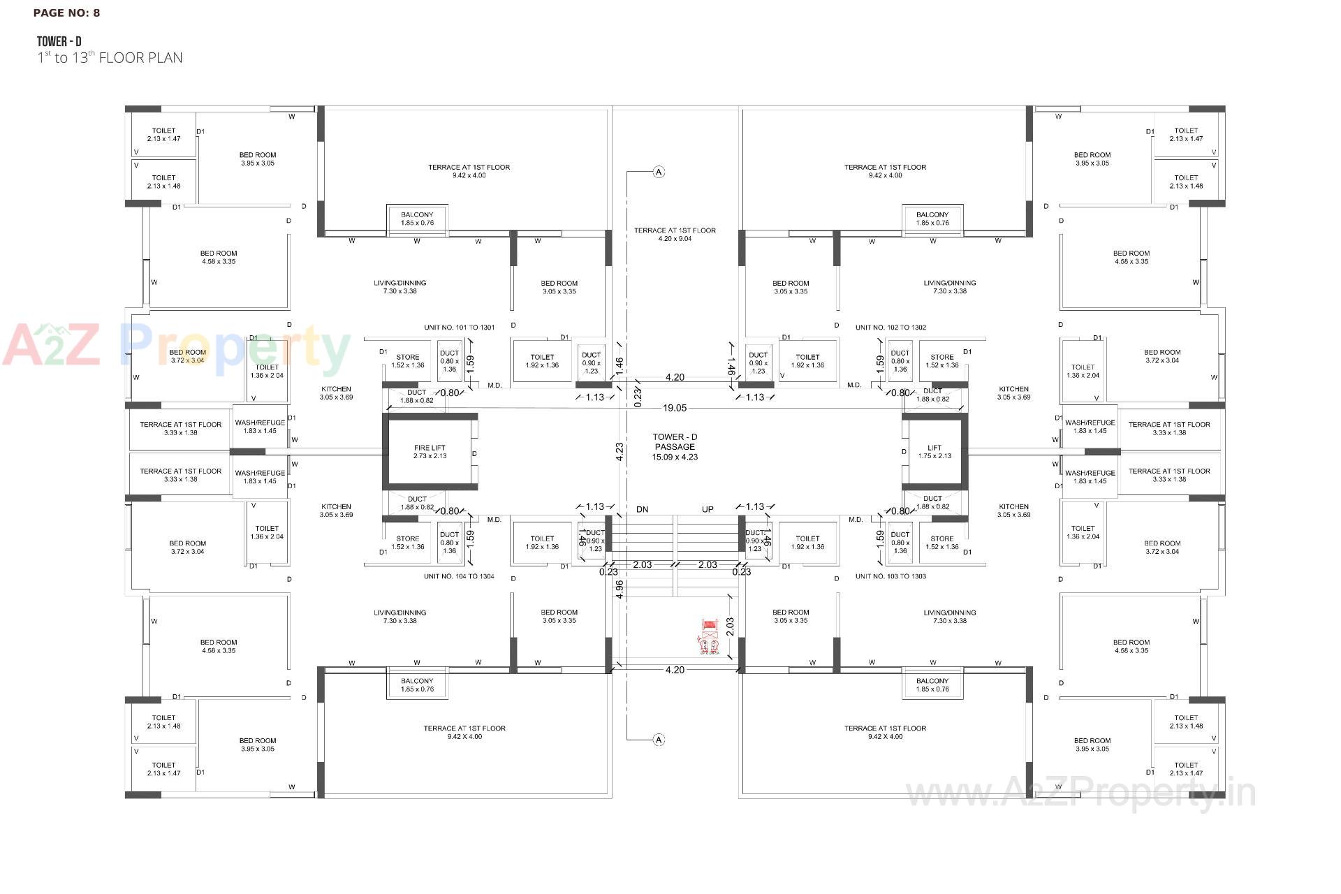 Layout of real estate project R K Highstreet located at Rajkot, Rajkot, Gujarat