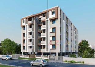 Elevation of real estate project Race Course Pride located at Ghanteshwar, Rajkot, Gujarat