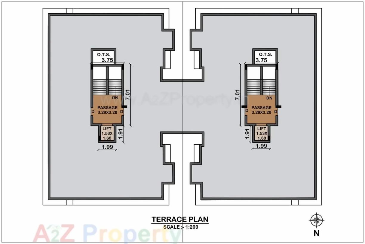 Layout of real estate project Race Course Residency located at Ghanteshwar, Rajkot, Gujarat