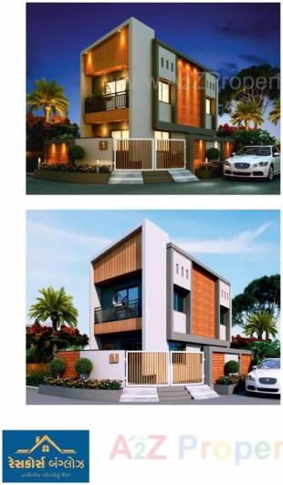 Elevation of real estate project Racecourse Bungalows located at Rajkot, Rajkot, Gujarat