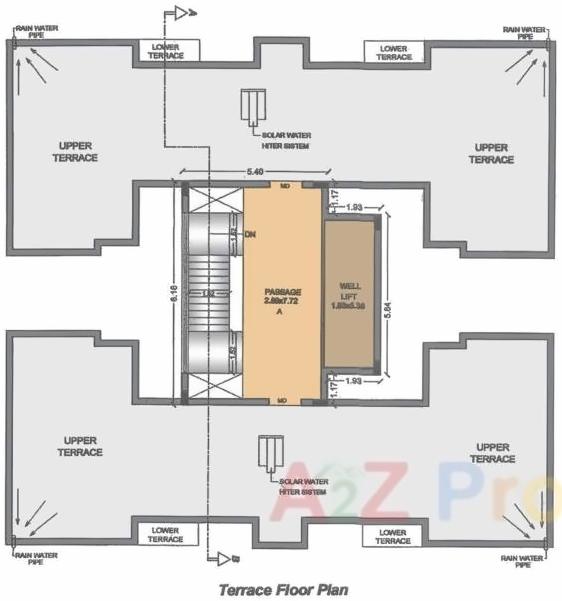 Layout of real estate project Racecourse Lakeview located at Ghanteshwar, Rajkot, Gujarat