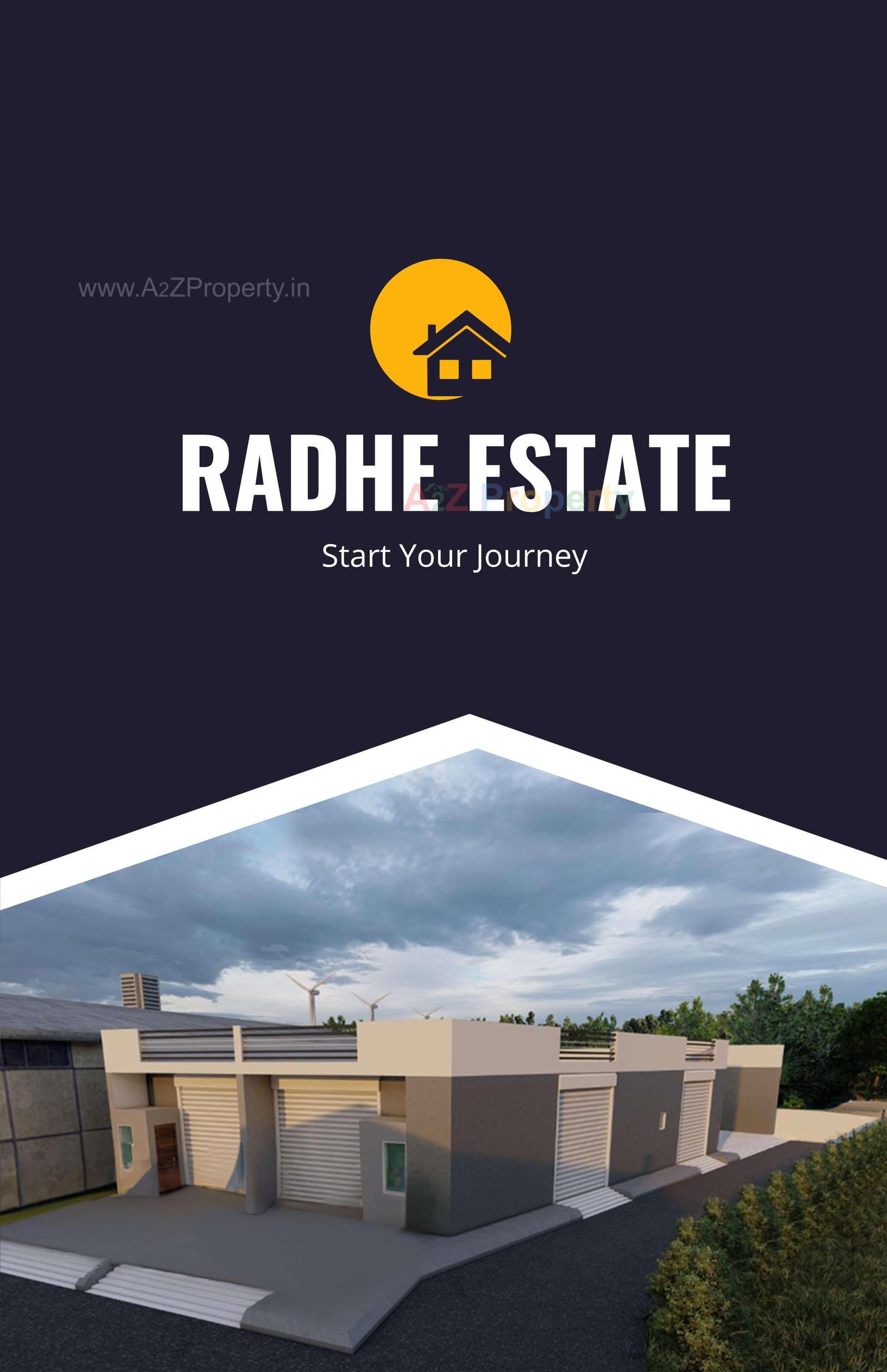 3D Elevation of real estate project Radhe Estate located at Vavdi, Rajkot, Gujarat