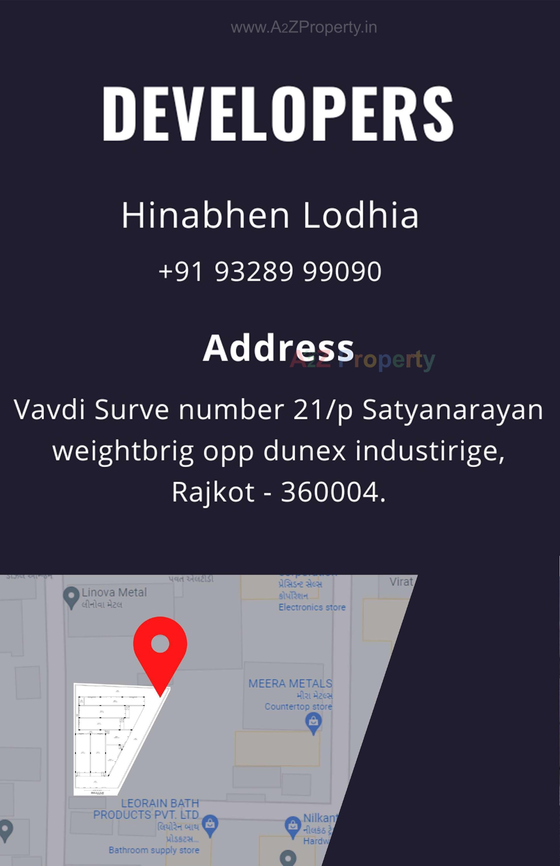  of real estate project Radhe Estate located at Vavdi, Rajkot, Gujarat