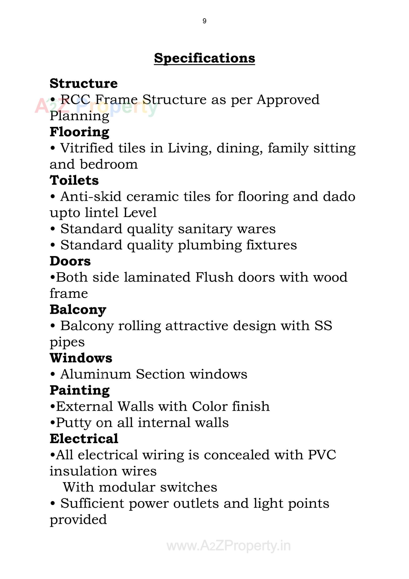  of real estate project Radhe Heights located at Mavdi, Rajkot, Gujarat
