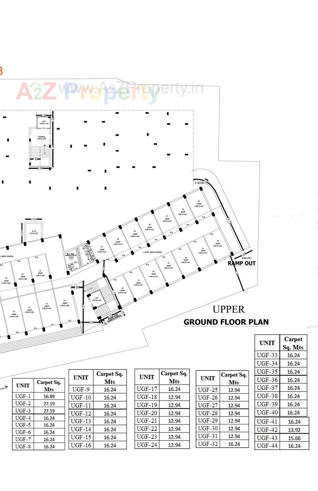Layout of real estate project Rajkot Zaweri Bazar located at Rajkot, Rajkot, Gujarat
