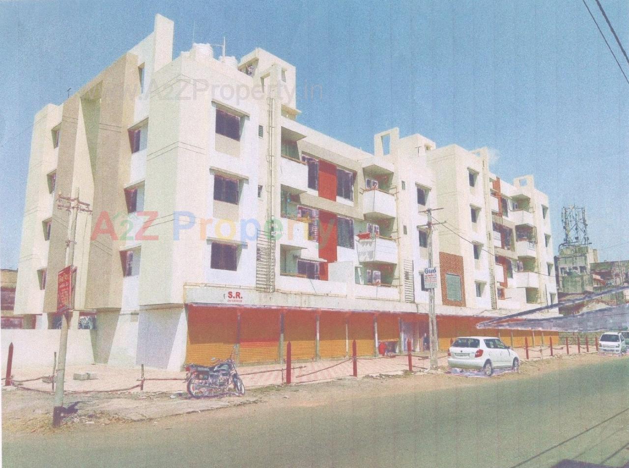 3D Elevation of real estate project Ram Shyam Complex located at Rajkot, Rajkot, Gujarat