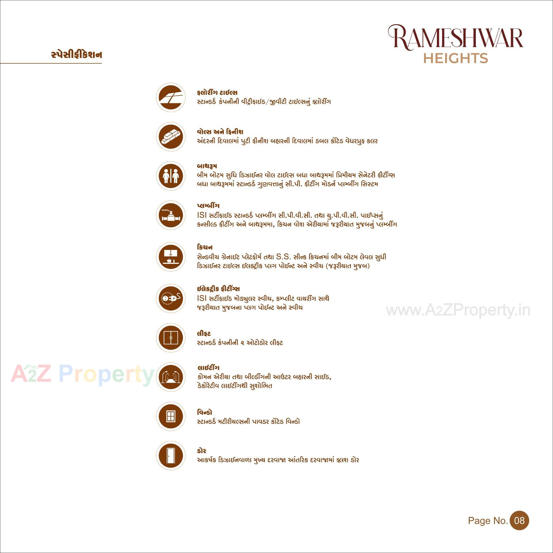  of real estate project Rameshwar Heights located at Rajkot, Rajkot, Gujarat