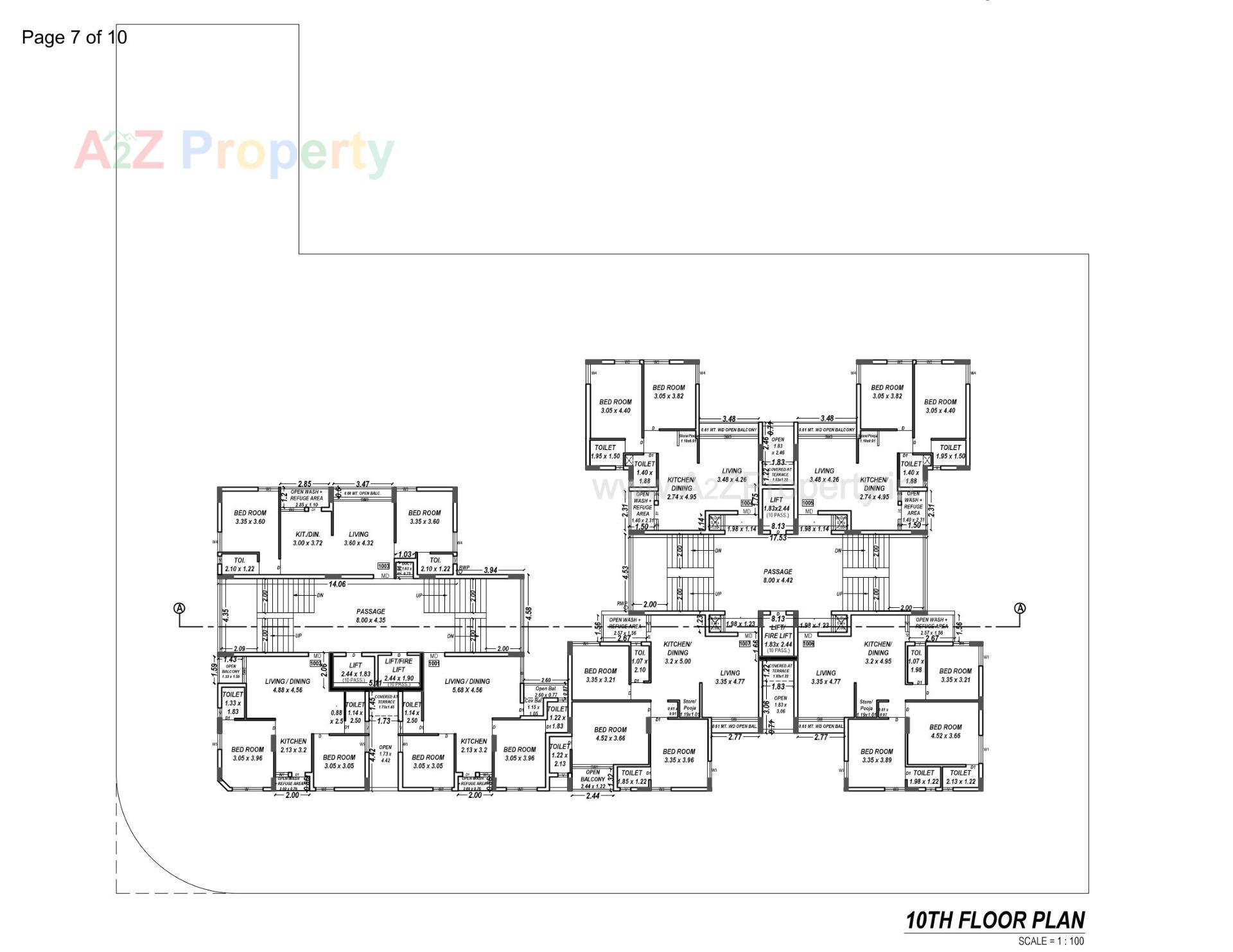 Layout of real estate project Rangmahol located at Vavdi, Rajkot, Gujarat