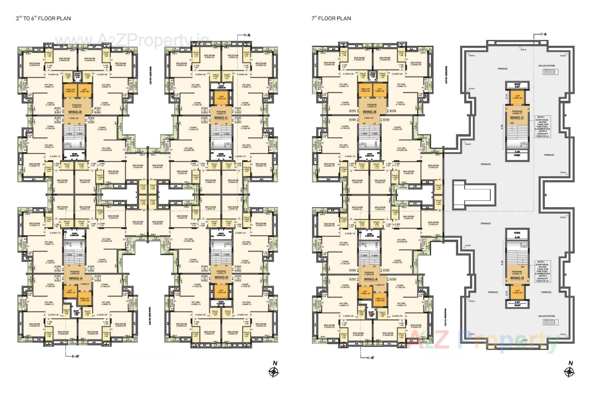 Layout of real estate project Ratnam Glorious located at Ronki, Rajkot, Gujarat