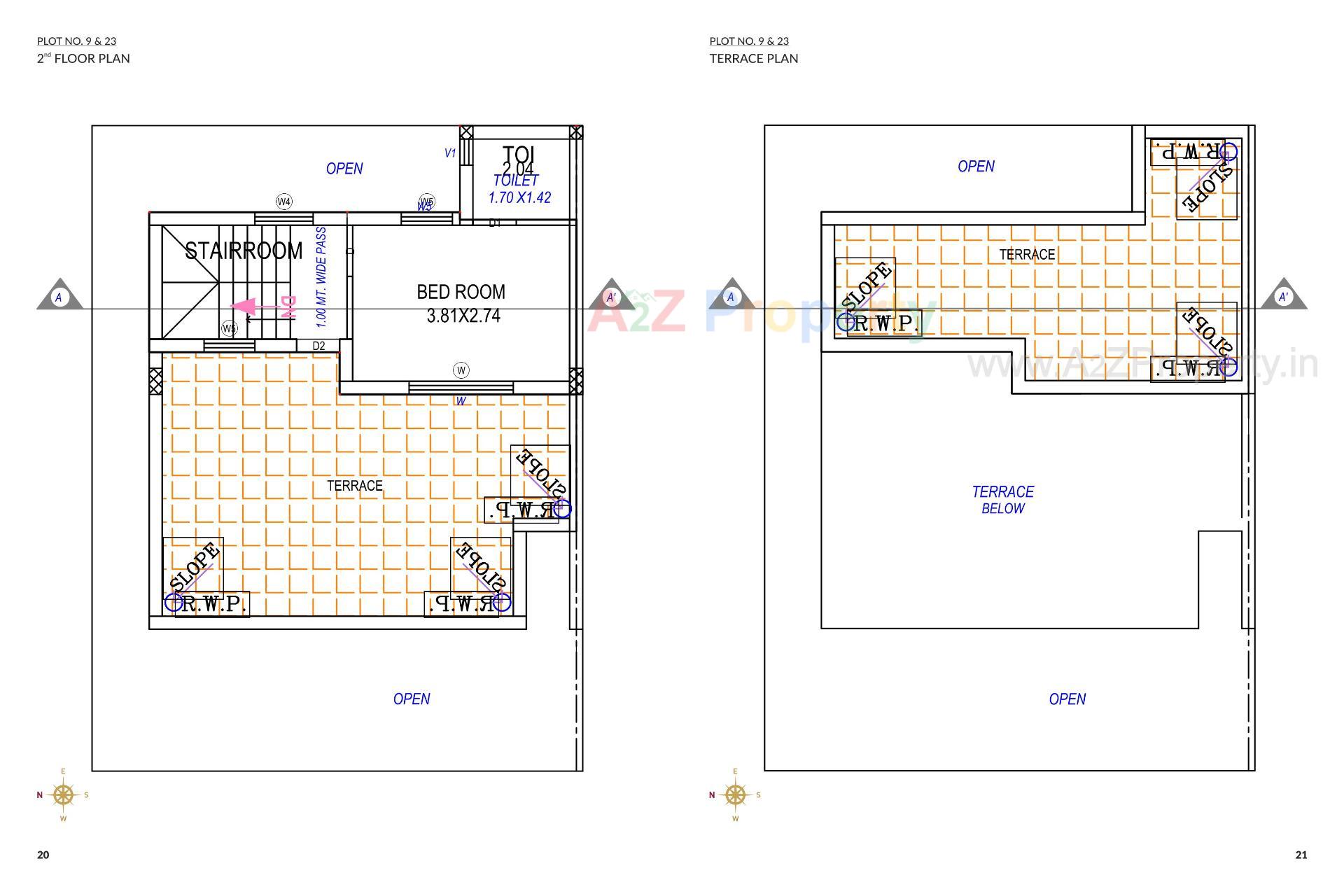 Layout of real estate project Ratnam Lavish Bungalows located at Ghanteshwar, Rajkot, Gujarat