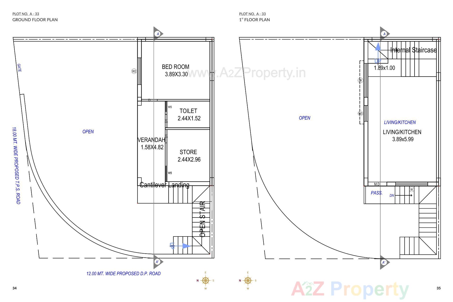 Layout of real estate project Ratnam Lavish Bungalows located at Ghanteshwar, Rajkot, Gujarat