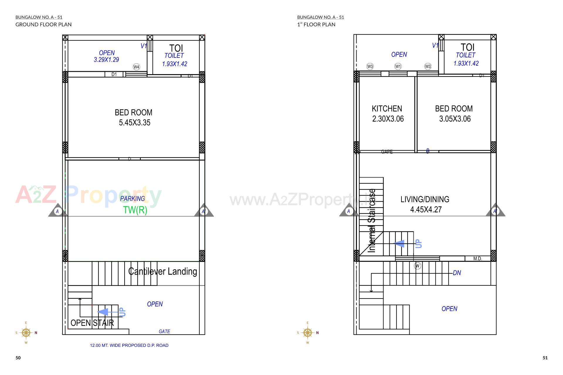 Layout of real estate project Ratnam Lavish Bungalows located at Ghanteshwar, Rajkot, Gujarat