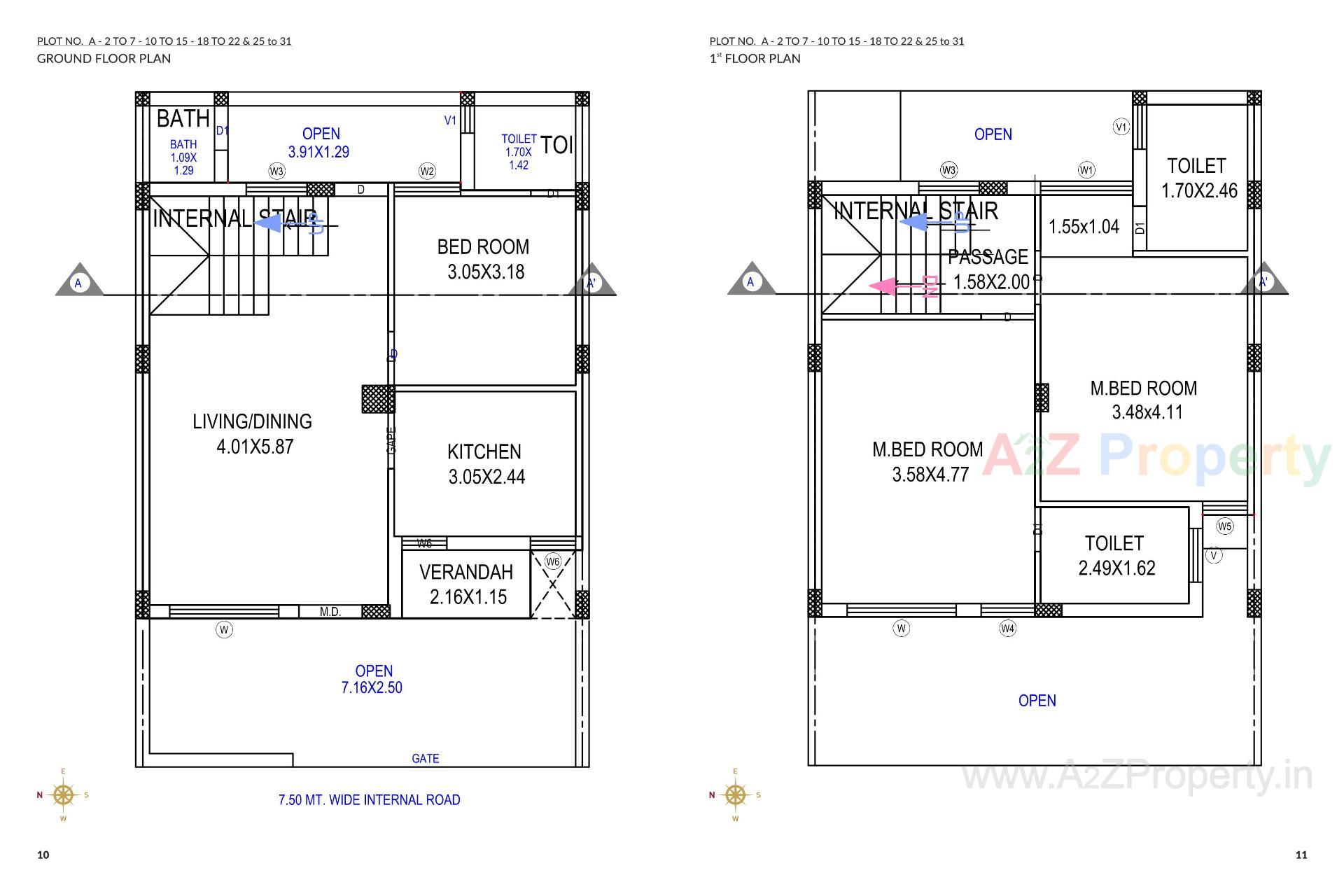 Layout of real estate project Ratnam Lavish Bungalows located at Ghanteshwar, Rajkot, Gujarat