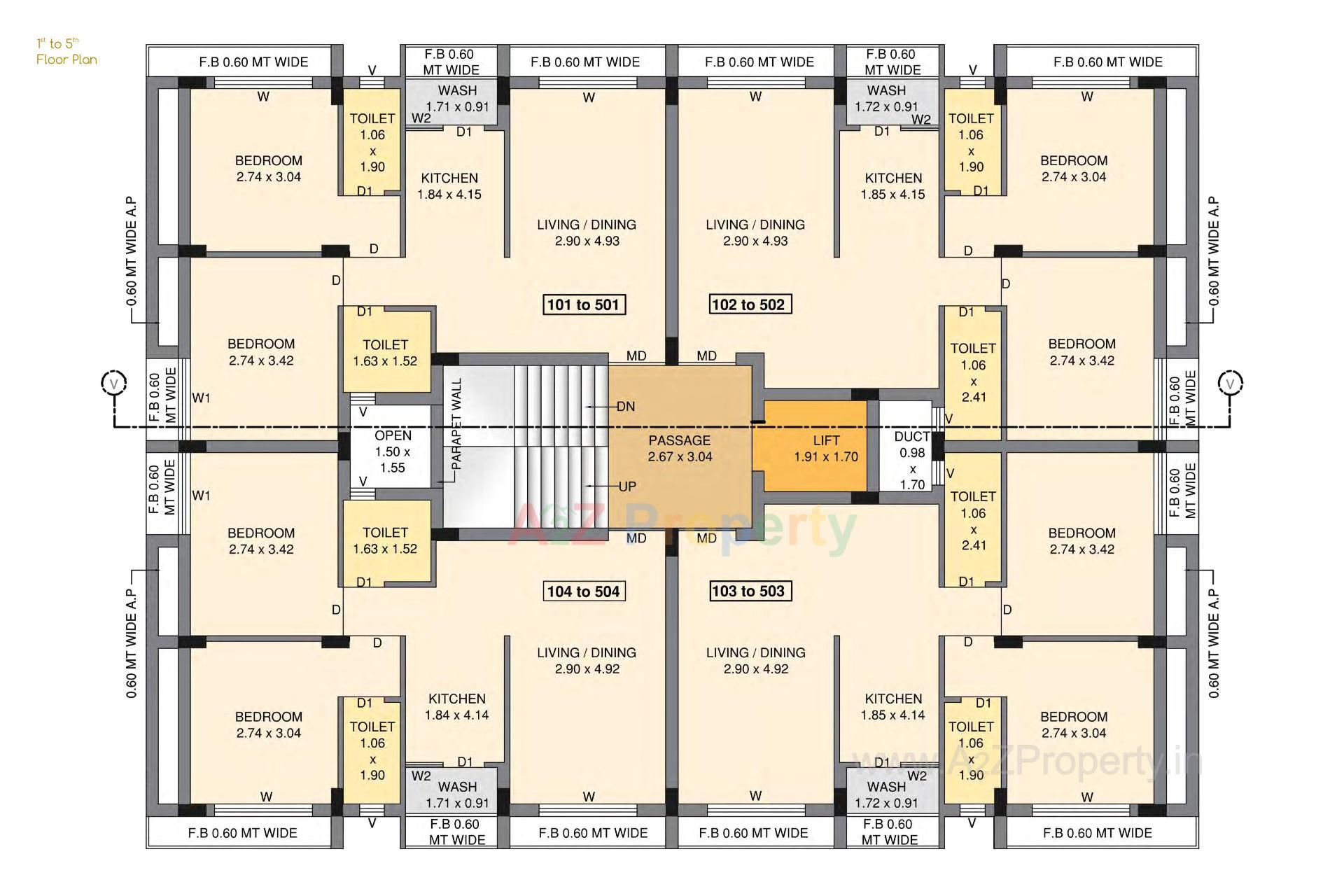 Layout of real estate project Ratnam Signature located at Ghanteshwar, Rajkot, Gujarat