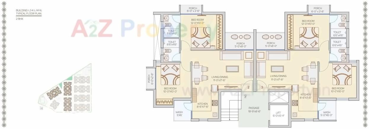 Layout of real estate project Ravi Krushna Heights located at Rajkot, Rajkot, Gujarat