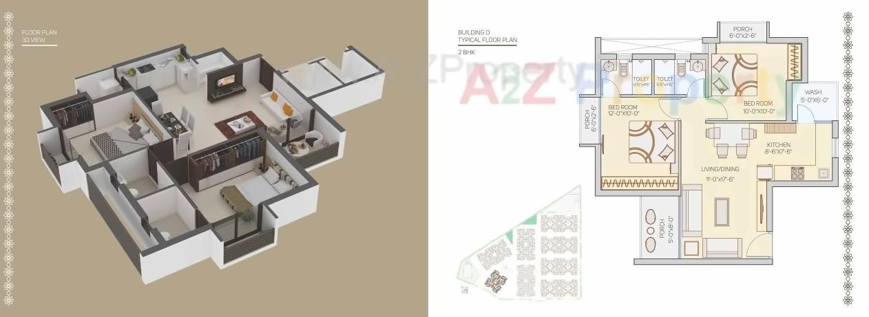 Layout of real estate project Ravi Krushna Heights located at Rajkot, Rajkot, Gujarat