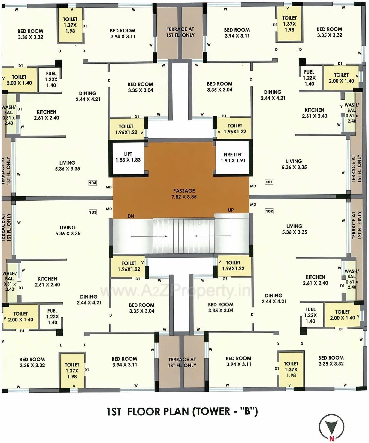 Layout of real estate project Ravi Regency located at Raiya, Rajkot, Gujarat