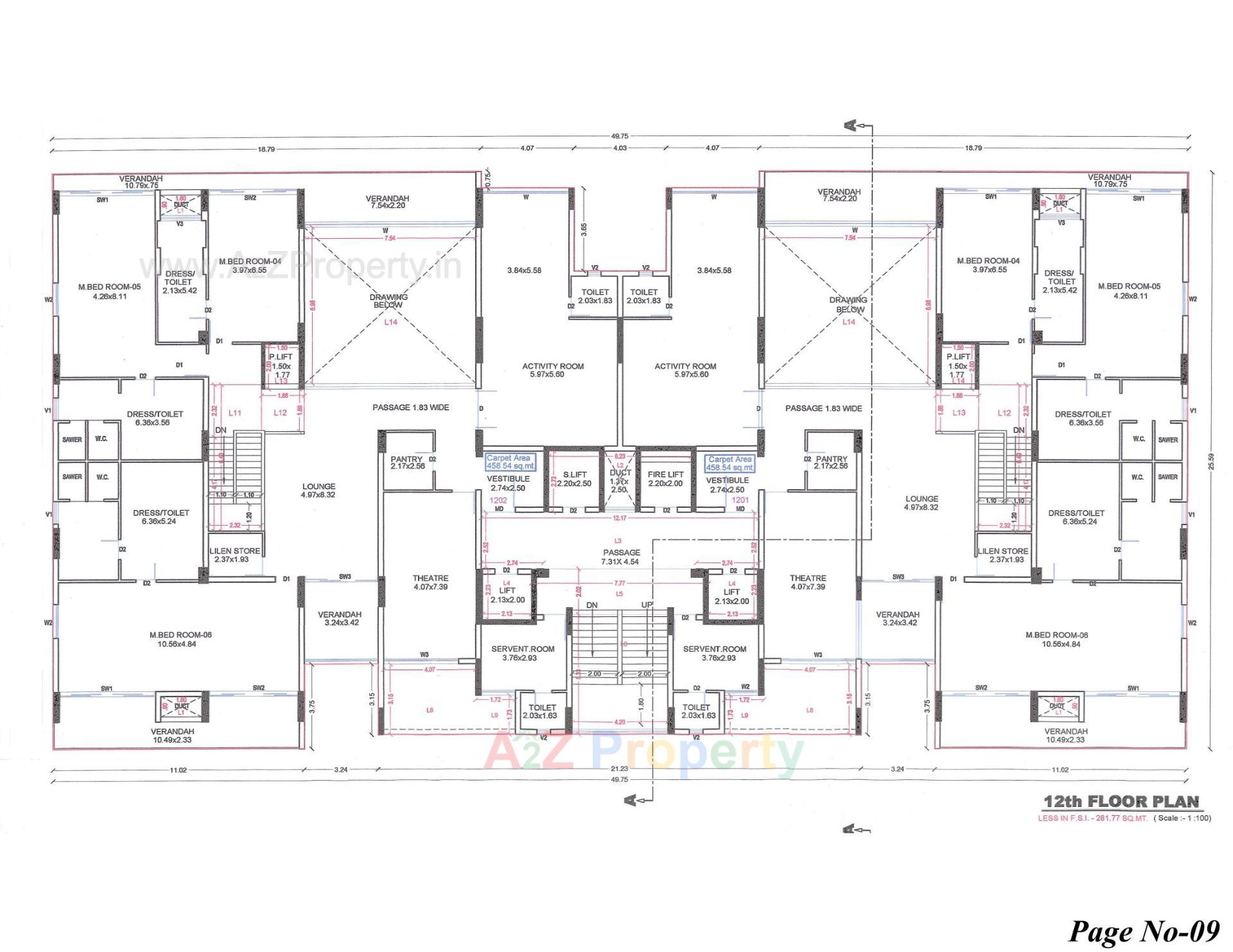 Layout of real estate project Ravi Revanta located at Rajkot, Rajkot, Gujarat