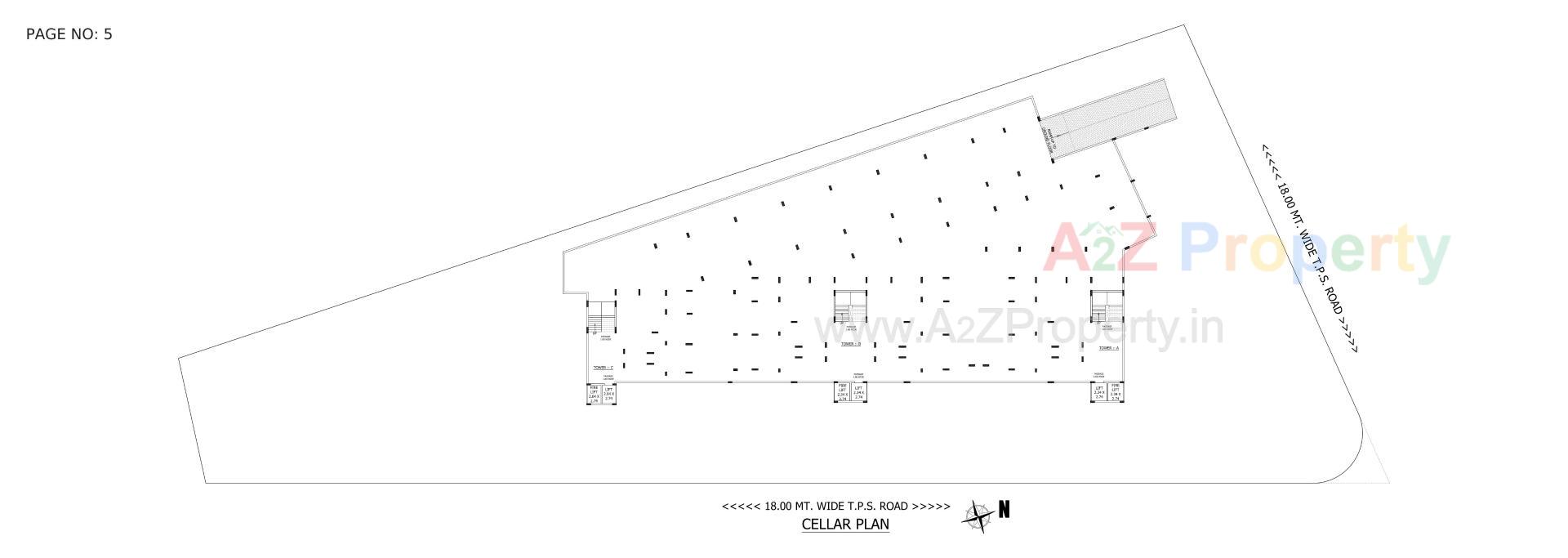  of real estate project Real Corner located at Mavdi, Rajkot, Gujarat