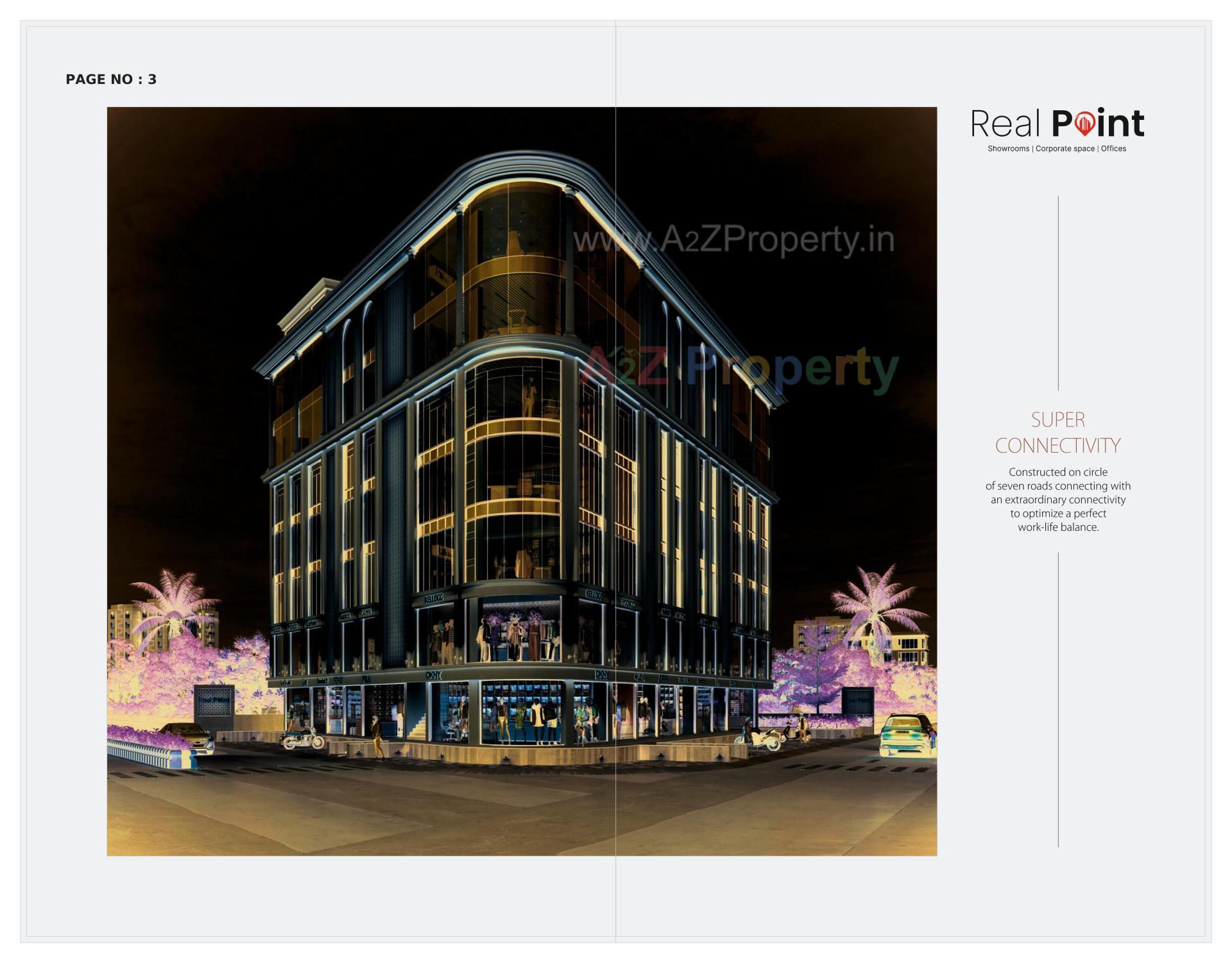  of real estate project Real Point located at Mavdi, Rajkot, Gujarat