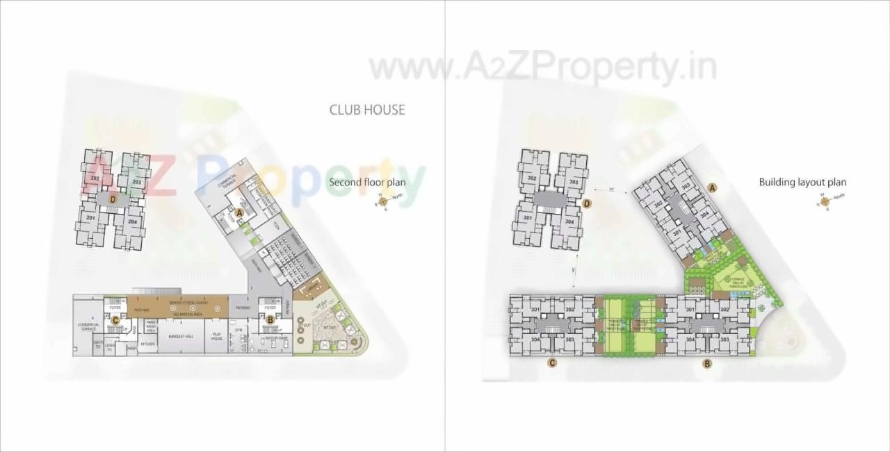 Layout of real estate project Real Prime located at Rajkot, Rajkot, Gujarat