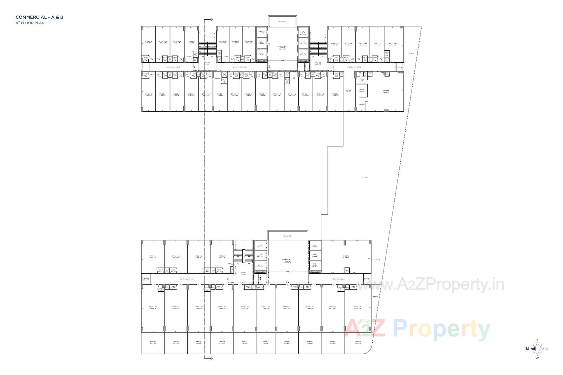 Layout of real estate project Rk Iconic located at Rajkot, Rajkot, Gujarat