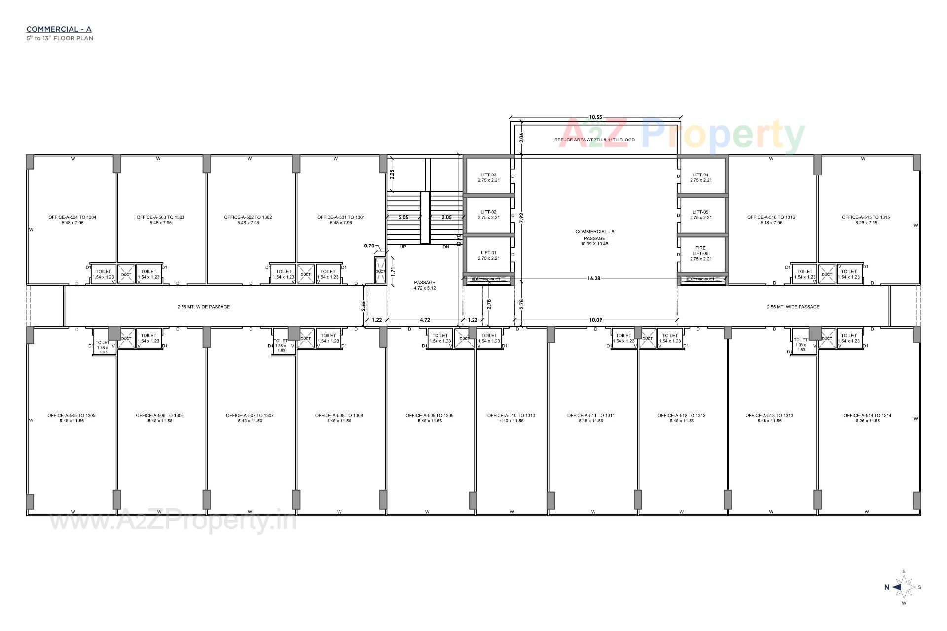 Layout of real estate project Rk Iconic located at Rajkot, Rajkot, Gujarat