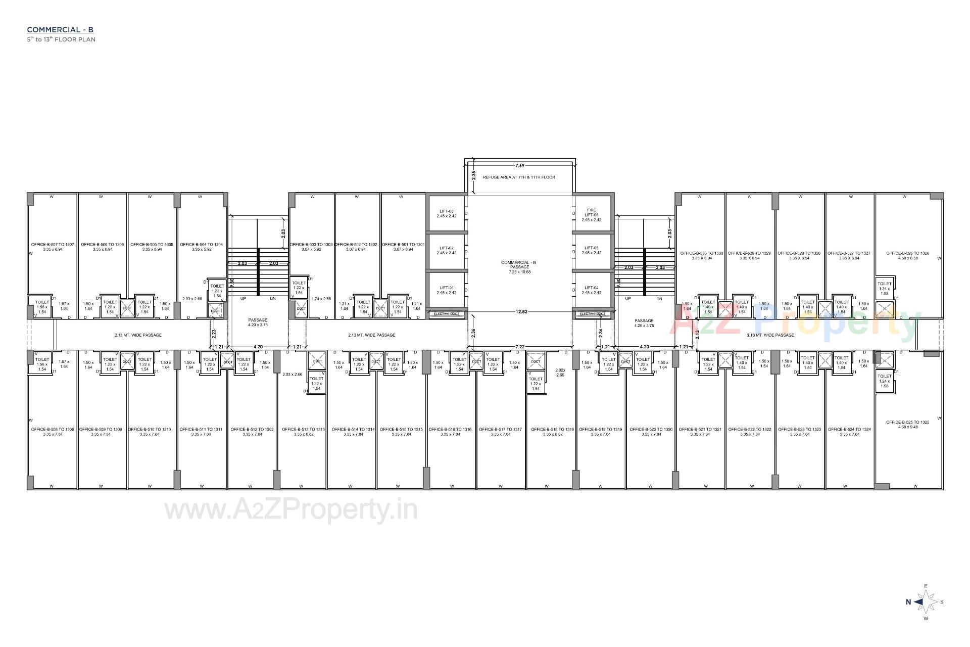 Layout of real estate project Rk Iconic located at Rajkot, Rajkot, Gujarat